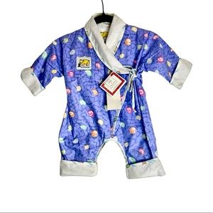 ZANIMO Infant Baby Terrycloth Romper/Jumpsuit/Housecoat For After Bath